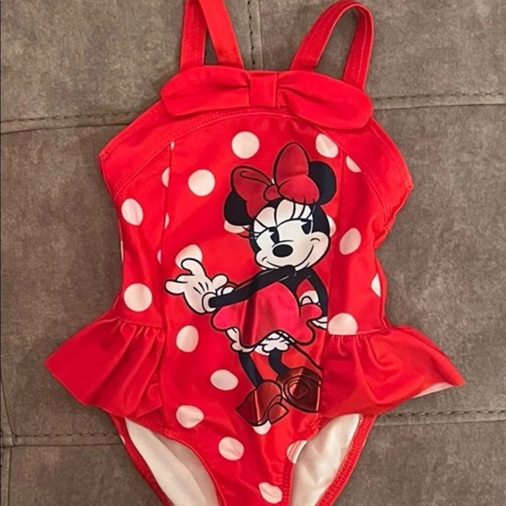 Minnie Mouse bathing suit toddler